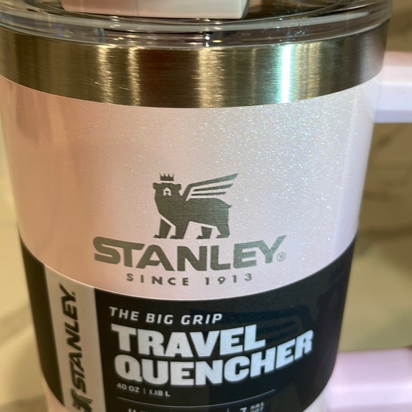Stanley - PARFAIT PEARLESCENT 40 oz. Adventure Quencher Tumbler (Pink) - NWT! - Picture 7 of 7